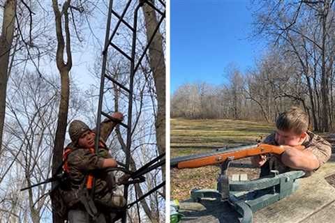 Video Shows Quadruple Amputee Murder Suspect Climbing Ladder With Rifle