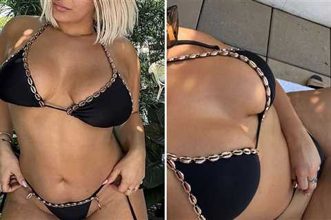 Guess The Singer In This Black Bikini For Thirsty Thursday!