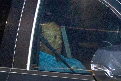 Tiger Woods Looks Pissed in New Photos As He Leaves Jail After DUI Arrest