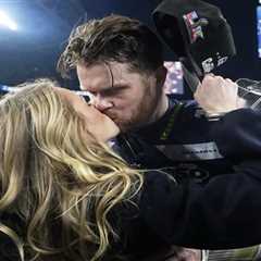 Sam Darnold gets married to Katie Hoofnagle surrounded by NFL stars