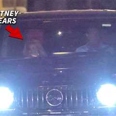 Britney Spears Seen Being Chauffeured on Easter Sunday After DUI Arrest