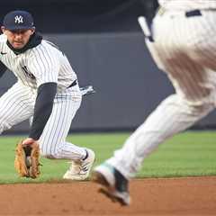 Yankees’ Ryan McMahon passes fielding test in first game at shortstop as plate woes continue