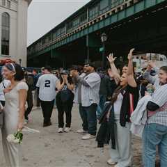 One NYC couple’s wild wedding day: Their whirlwind trip from City Hall to Yankee Stadium on Opening ..