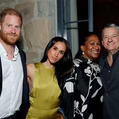 Prince Harry, Meghan Markle, Ted Sarandos, and Nicole Avant Gather in Montecito for Netflix Party..