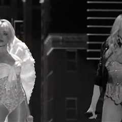 Madonna Performs with Sabrina Carpenter in Lingerie On Coachella Stage