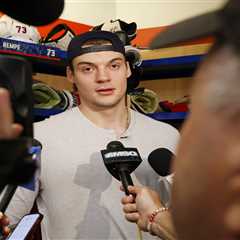 Matt Rempe’s injury-filled Rangers season was a real learning experience