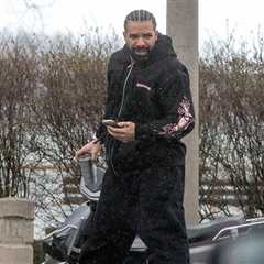 Drake Spotted Filming Music Video With Son Adonis, See the Photos