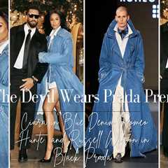 Ciara Stuns in Denim Romeo Hunte Fall 2026 and Russell Wilson Looks Fly in Prada at the Devil Wears ..