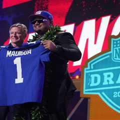 Giants select star offensive lineman Francis Mauigoa with No. 10 pick in 2026 NFL Draft