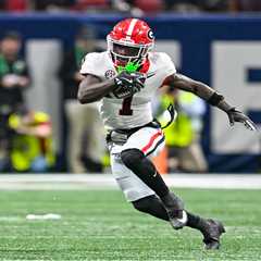 Why Falcons picked Georgia receiver Zachariah Branch despite draft-week arrest