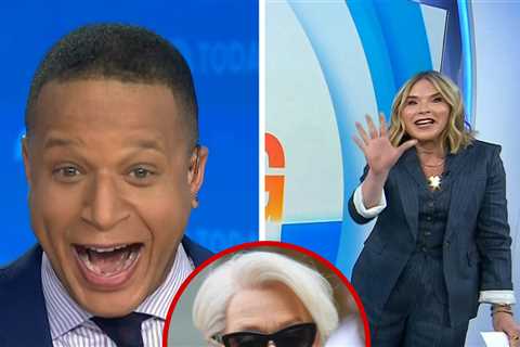 Craig Melvin Accidentally Slips Jenna Bush Hager Is In 'Devil Wears Prada 2'