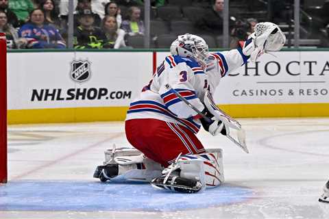 Rangers’ impressive defensive wall failed to hold on in final minutes in loss to Stars