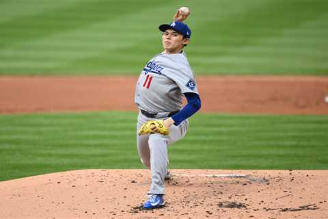 Dodgers’ rotation pressure shifts to Roki Sasaki, after Emmet Sheehan regains form