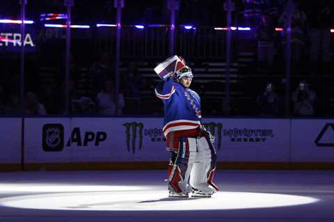 Jonathan Quick is getting the career ending he willed his way to with Rangers