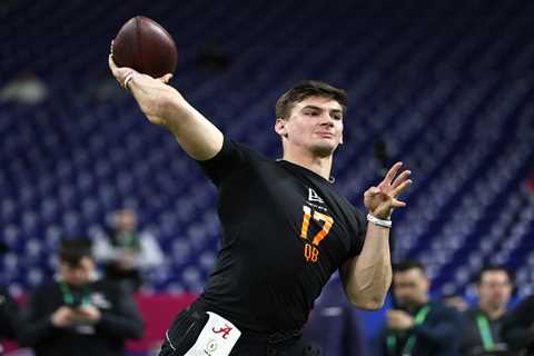 Polymarket projecting Ty Simpson will be drafted by a team that no one sees coming