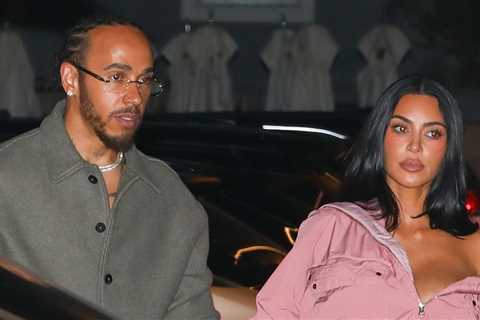 Kim Kardashian, Lewis Hamilton Step Out for Romantic Nobu Date Night