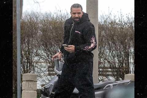 Drake Spotted Filming Music Video With Son Adonis, See the Photos