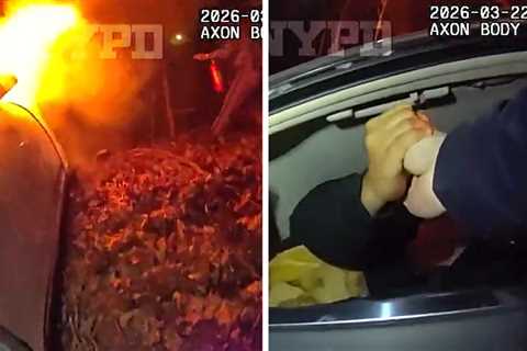 New York Cops Pull People Out of Burning Car Wreck in Harrowing Video