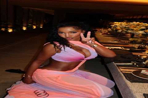You Ask, We Answer! Bernice Burgos in Orange and Pink Dipetsa Wetlook Dress for Birthday Celebration