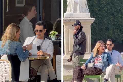 David Del Rio Spotted in Paris With His Wife After 'Matlock' Firing