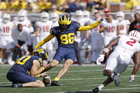 Giants add Michigan kicker Dominic Zvada as part of slew of undrafted free agent signings