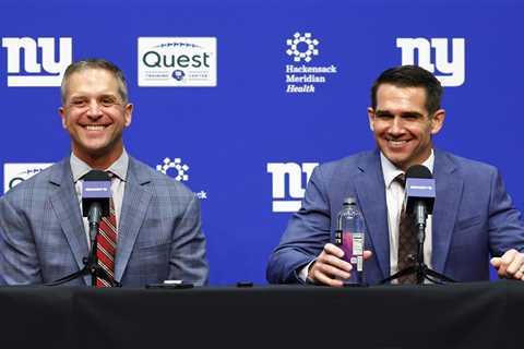 NFL draft shines light on John Harbaugh and Joe Schoen’s possible long-term Giants chemistry