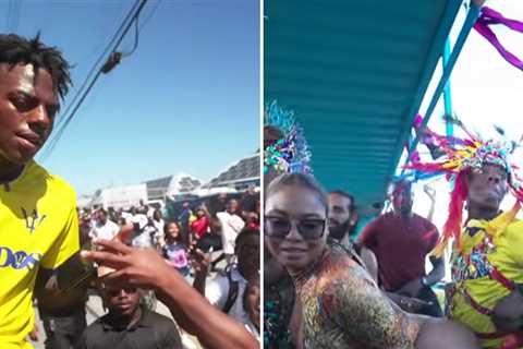 IShowSpeed's Caribbean Tour Turns Into One Big Party, See Pics