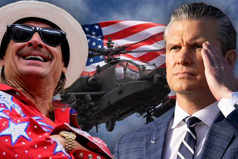 Kid Rock Flies Shotgun in Army Helicopter for 250th U.S. Birthday, Freedom Tour