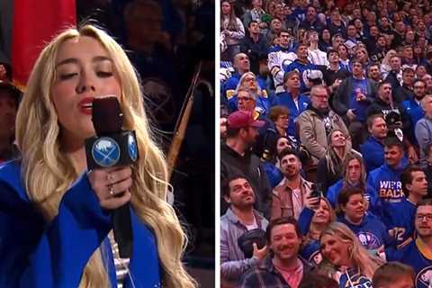 Sabres Fans Take Over Canadian National Anthem After Singer's Mic Issues
