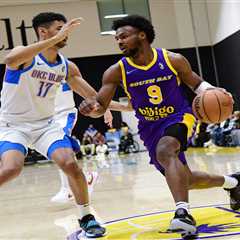 South Bay Lakers of the G League bolt for Palm Desert’s Acrisure Arena