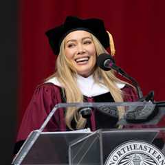 Hilary Duff Delivers Inspiring Northeastern University Commencement Speech: ‘Don’t Forget to Pause..