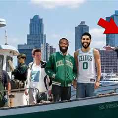 Mike Vrabel, Dianna Russini Get 'Titanic' Treatment on 'Inside The NBA'