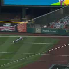 Gary Cohen breaks out SAT word to describe Carson Benge’s highlight-reel Mets catch
