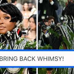 Janelle Monáe Just Landed At The 2026 Met Gala With A Showstopping Look Complete With Animatronics