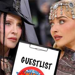 NY Knicks' Players Turned Away From Madonna & Sabrina Carpenter's Met Gala After Party