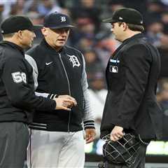 Tigers manager A.J. Hinch doesn’t back Framber Valdez after Red Sox beaning ignites..