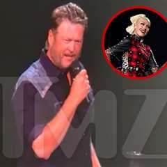 Blake Shelton Blames Manager for Missing Gwen Stefani's Sphere Debut, on Video