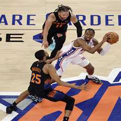 Tyrese Maxey is getting buried by Mikal Bridges’ playoff redemption