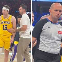 Austin Reaves Appears To Call Ref 'P***y' During Heated Exchange Over Call