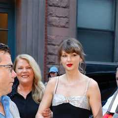 Taylor Swift Steps Out for Family Dinner in NYC
