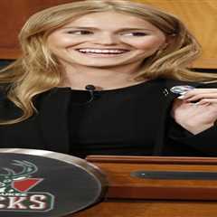 Mallory Edens responds to nasty comment about her looks after NBA draft lottery: ‘Very happy to be..