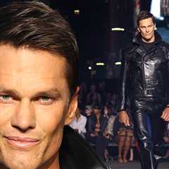 Tom Brady Makes Fashion Show Debut at Gucci Fashion Show in N.Y.C.