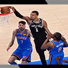 The Thunder and Spurs are tied 1-1. How much are tickets for games in San Antonio?