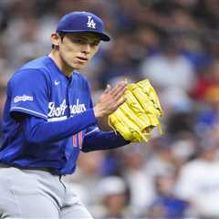 Dodgers bullpen sets record-long scoreless streak to snap Brewers skid