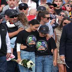Kyle Busch’s wife, kids make first public appearance since racer’s death for emotional moment of..