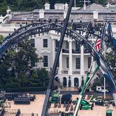 UFC's Freedom 250 Fight Venue Showing Progress on the White House Lawn