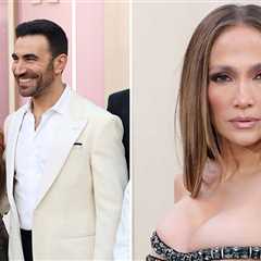 Jennifer Lopez And Brett Goldstein Get Cozy at 'Office Romance' Premiere