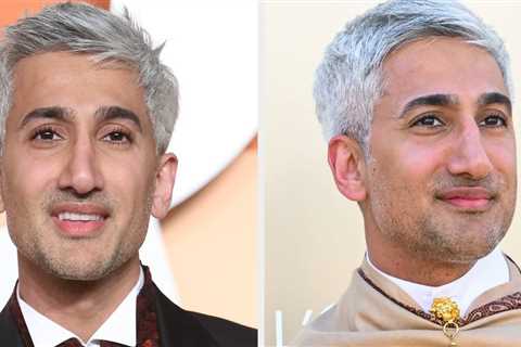 I Thought This Was AI: Tan France Ditched His Signature Silver Hair, And He Frankly Looks..