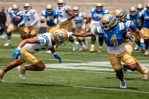 UCLA’s spring football game shows off team’s new energetic vibe