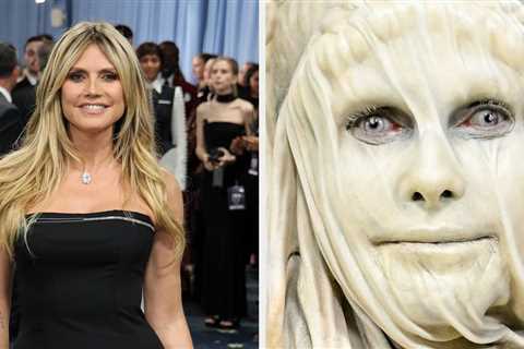 Heidi Klum's Met Gala Look Is Genuinely Terrifying